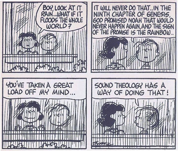 Peanuts Comic and sound theology - Christian Funny Pictures - A time to  laugh