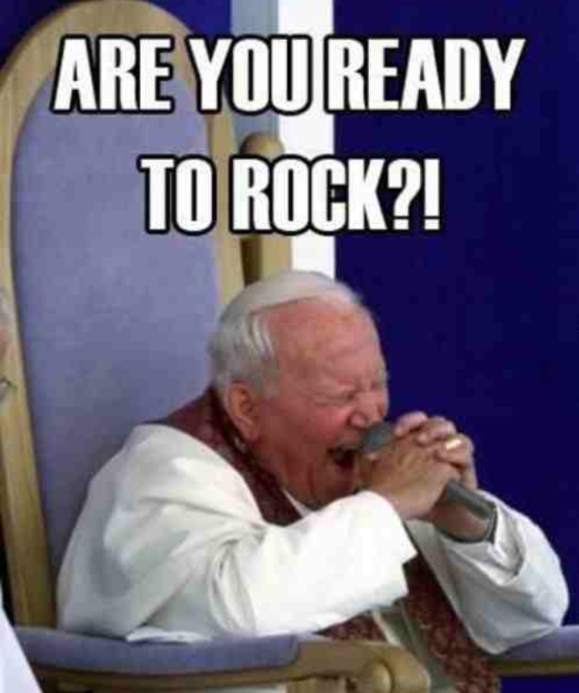 Are you ready to rock? - Christian Funny Pictures - A time to laugh
