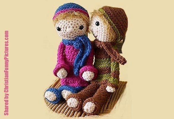 the secret of the shoe box crochet dolls