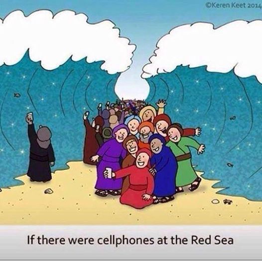 red sea selfie
