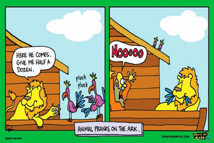 noah animals pranks on ark