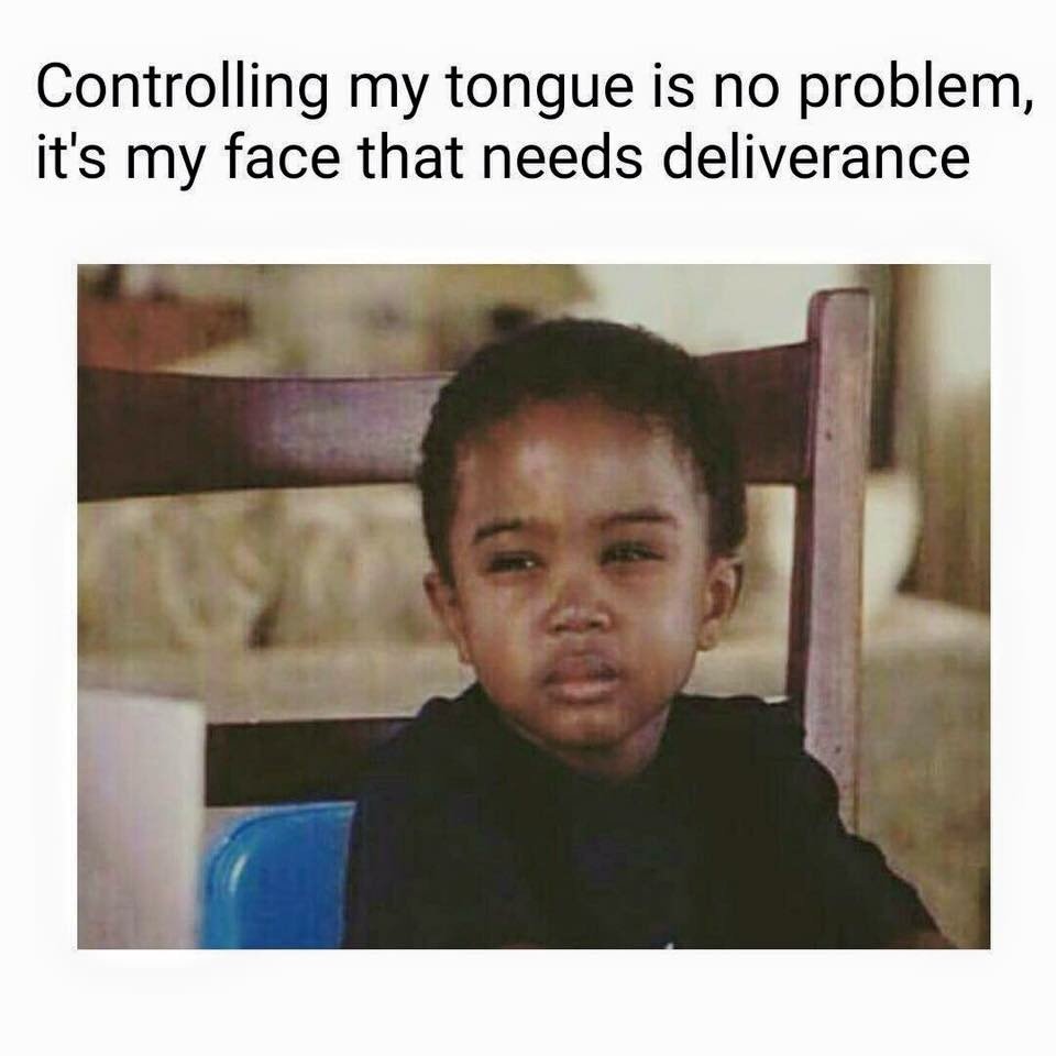 controlling the tongue