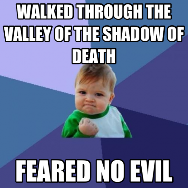 Psalm 23 funny 11